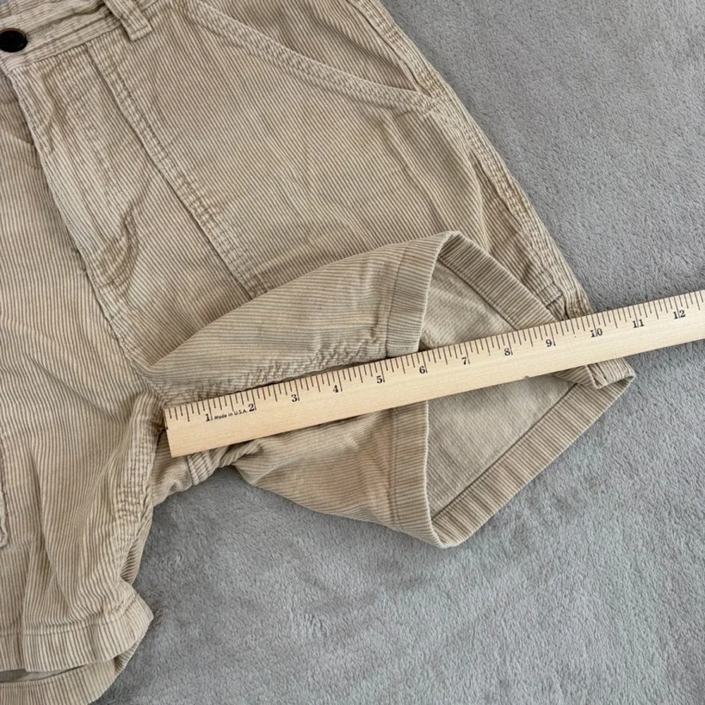 Patagonia Organic Cotton Cord Utility Shorts 6" in Beige Men Fits 28 (Tag 30) - Picture 6 of 8